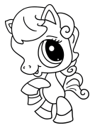 Littlest Pet Shop Çevrimiçi Boyama